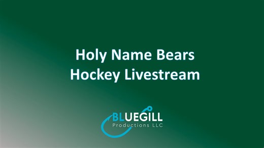Holy Name Bears Fall Hockey Livestream
