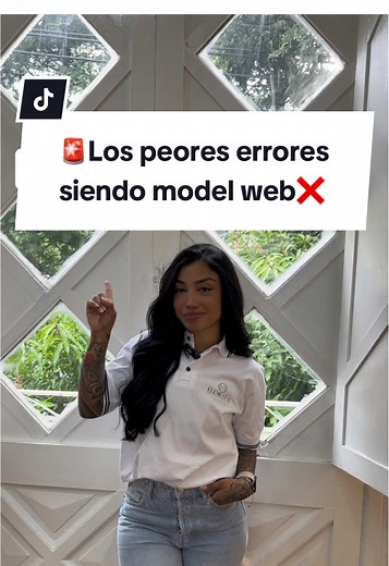 Los peores errores siendo modelo web 😒❌😱 #tips #modelowebcam #peoreserrores #dinero #trabajosihay #mujerempoderada #empoderada #empleo #estudiowebcam