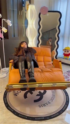 A winter essential for staying home! Just place a double folding #rocking# chair#shorts