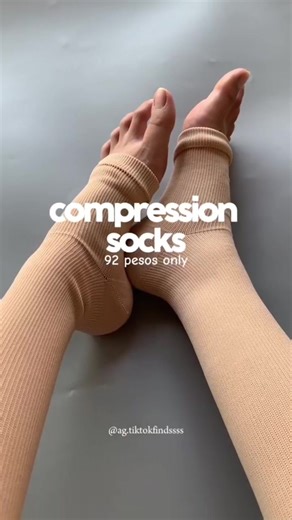 Compression socks are elastic garments that gently squeeze your legs. They are generally designed to provide graduated compression, meaning they are tightest around the ankle and gradually become less constrictive further up the leg (toward the knee or thigh).