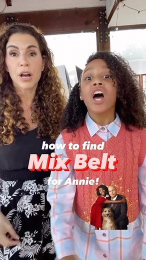 Jodie Langel | How to find your mix/belt to sing “Tomorrow” from Annie!!🔐❤️ Learn how to sing from me by clicking my vocal series link in bio!... | Instagram