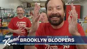 90K views · 3.1K reactions | Brooklyn Bloopers with Jimmy Kimmel & Jimmy Fallon! 藍 Jimmys Famous Heros | Jimmy Kimmel Live | Facebook