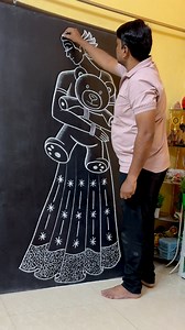 28K views · 643 reactions | Lady with teddy bear 笠 #drawing #artist | Sharad Dhurvey | Facebook