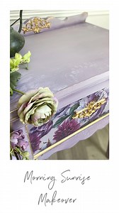 34K views · 604 reactions | This sewing table was in the trash! Let’s save it and give it a makeover with colorful paint, transfers and more! #vintagefurniture #painting | The Top Drawer RVA | Facebook