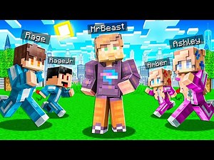 Boys vs Girls WAR in Minecraft Block City!