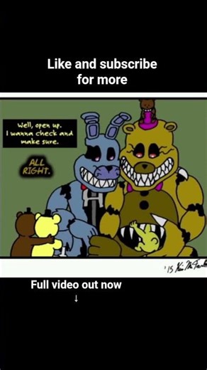 Springaling comic dub short part 1 #fnaf #springtrap #comicdub #fnafcomic #fivenightsatfreddys