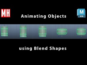 Creating funny animations in Maya 2024 with blend shapes