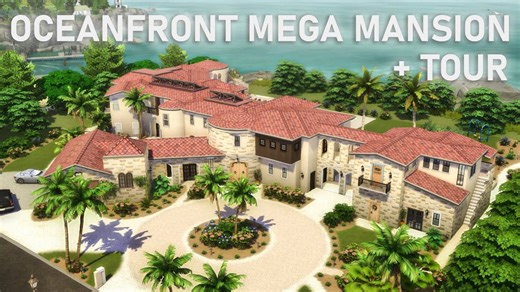搬运：Oceanfront Mega Mansion + Tour_ No CC, Luxury Design - Tan