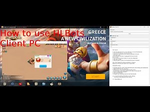 How to use HLBots Client PC RoK