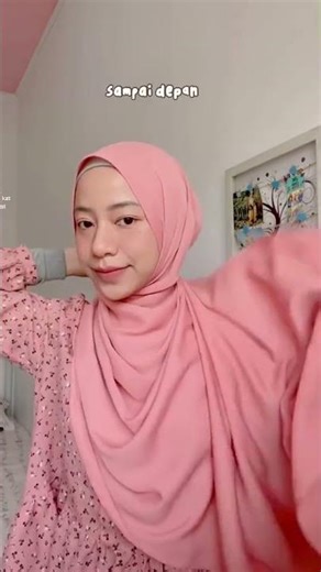 How to get 'curve shape' using your rectangular end shawl 🧚🏻‍♂️ #shawltutorial #hijabtutorial #hijab