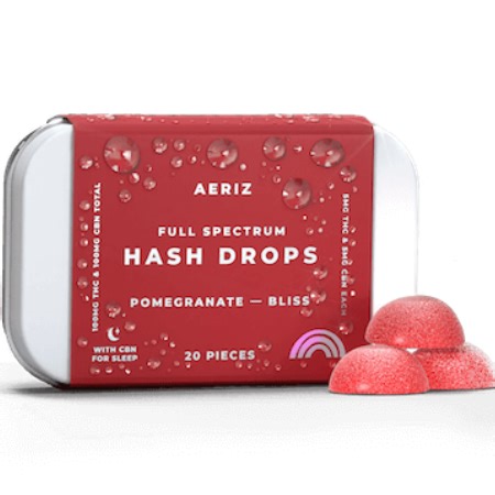 Aeriz Hash Drops Pomegranate White Peach Gelato | Buy Recreational Decatur, IL | Mystic Greenz