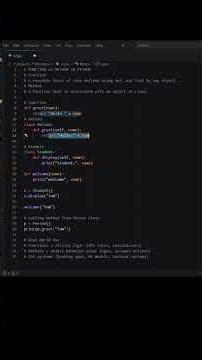 Function vs Method in Python Explained in 60 Seconds 🚀 (Interview Question)Most Get This Wrong 😱