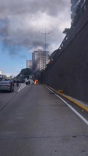 Av Libertador Fuerte Accidente. #Caracas #lalocura