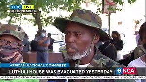 Liberation Struggle War Veterans marched to Luthuli House on Monday to voice their grievances. This resulted to security breach and the breaking of COVID-19 regulations. eNCA's @pule_jones has the latest on this story. #DStv403 | eNCAnews