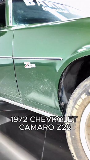 1972 Camaro Z28 • 5k Miles • True Survivor Untouched barn-find Z28 —...
