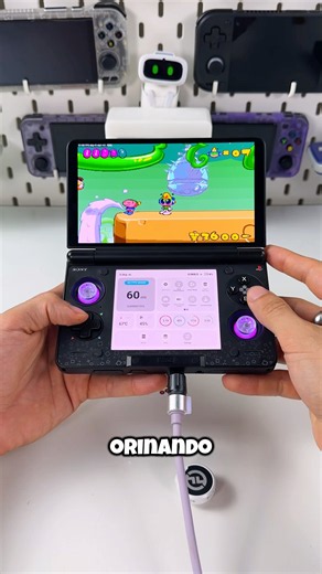 El JUEGO más EXTRAÑO de SEGA SATURN súper tempo #consolaportatil #aynthor #gaming #android #android