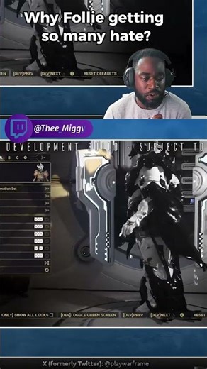 Why Follie getting so many hate #warframe #gaming #TennoCreate