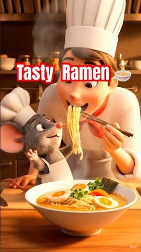 Chef Whiskers Cooks the Perfect Ramen | Pixar-Style 3D Short Animation #mousechef #animatedshort