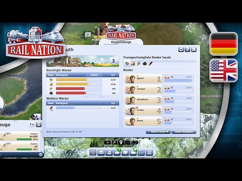 Rail Nation Tutorial - Städte | Cities