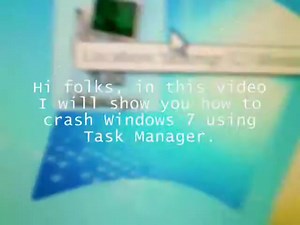 How to crash Windows 7 or Vista