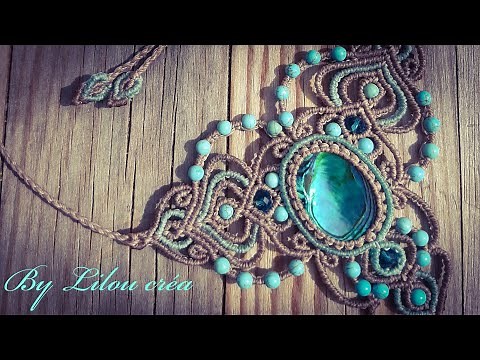 Tuto complet collier macramé