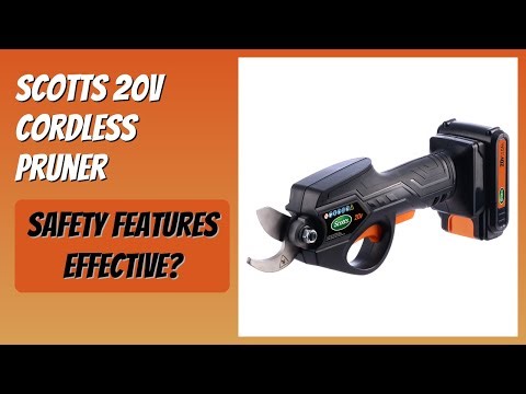 REVIEW (2025): Scotts 20V Cordless Pruner. Features