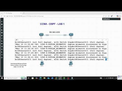 CCNA - OSPF Practice lab 1