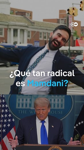 ¿Es un comunista Zohran Mandami, el candidato favorito a alcalde en Nueva York? El demócrata se convertiría en el primer alcalde musulmán y socialista de la ciudad. Durante la campaña ha sido acusado de populista, o de "comunista" como le clasifica el presidente Donald Trump. | DW Español