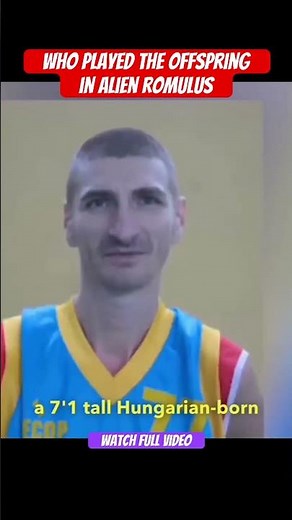 Alien Romulus: Robert Browowski, from Basketball to the Offspring Actor