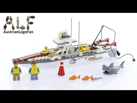 Lego City 60147 Fishing Boat - Lego Speed Build Review
