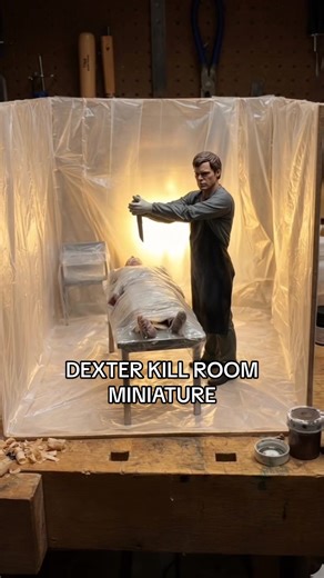 Dexter “Kill Room” Miniature Diorama #dexter #dextermorganedits #dexterressurection #miniature #diorama