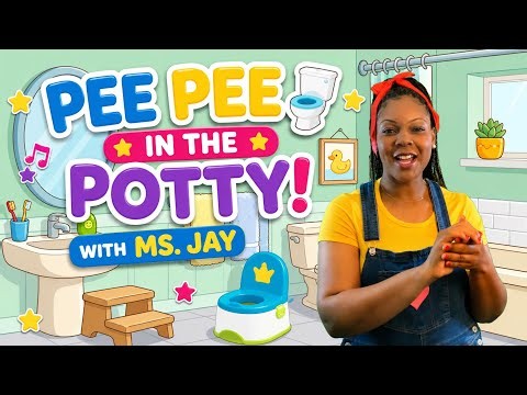 Pee Pee in the Potty 🚽 | Potty Training Song for Toddlers | Ms. Jay
