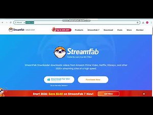 StreamFab 7.0.0.6 Crack + (Lifetime) License Key Download Free Trial 2026
