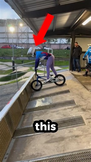 He thought he was ready....😬 #BMX #Fail