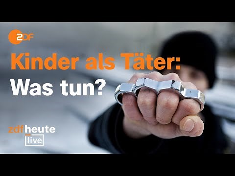 Increasingly violent youths – how can prevention succeed? | ZDFheute live