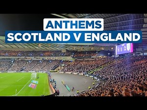 SPINE TINGLING National Anthems - SCOTLAND 1-3 ENGLAND - 150th Anniversary Heritage Match