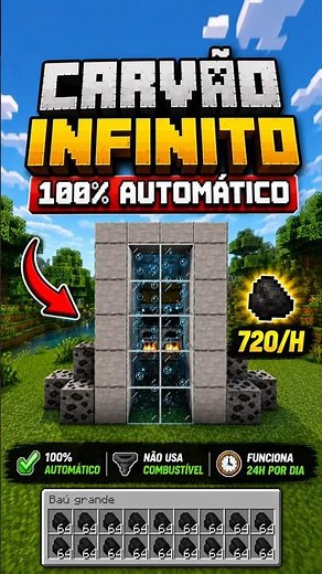 100% AUTOMATIC FUEL FARM in Minecraft
