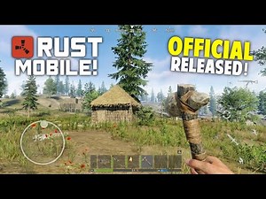 🚀 Finally! RUST Mobile Official Beta Released (Android/iOS) - Rust Mobile Max Graphics Full Gameplay