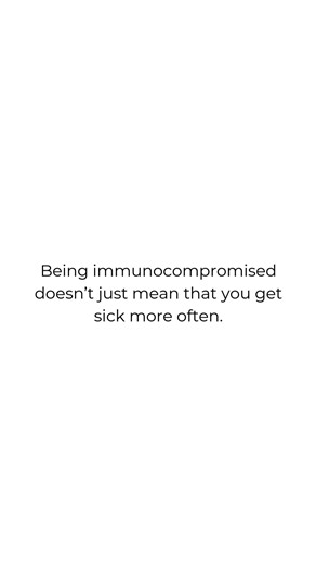 Immune Deficiency Foundation | Here's what it means to be immunocompromised. | Instagram