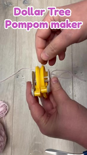 1.5M views · 8.9K reactions | Dollar Tree Pompom Maker Instructions #easycrafts #dollartreediy #blessingscrafttherapy #dollartree #pompom | Blessings Craft Therapy | Facebook