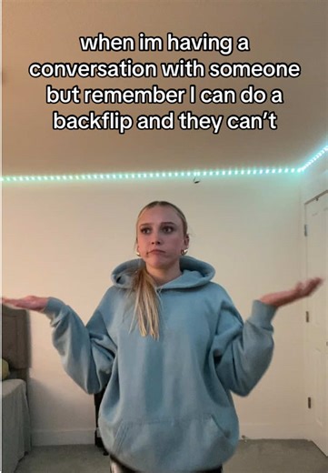 I guess all that gymnastics ended up paying off #backflip #relatable #track #viralvideo #fypシ