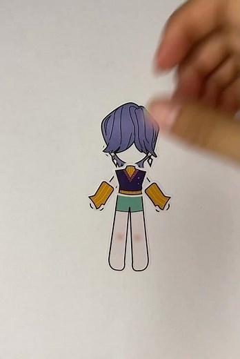 Purple Style Boy Sticker ✨ | Nara Stickers