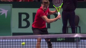 39K views · 501 reactions | Absolute sorcery from David Goffin who has the ball move sideways on a drop shot for our #DavisCupFinal #ShotOfTheDay 慄 | Davis Cup | Facebook