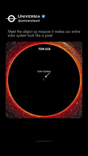 TON 618: The Largest Thing in the Universe! 🌌💥