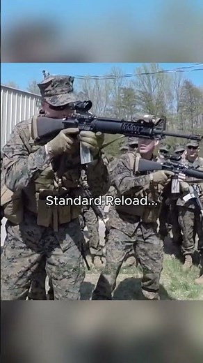 A Standard Reload Compared to One Hand Reload