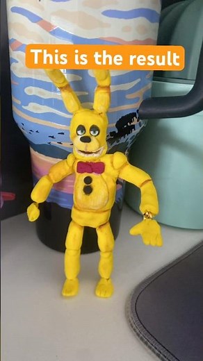 Spring Bonnie figure #fnaf #games #figure #animation