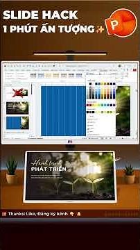 029 BÍ MẬT tạo Slide mở đầu ẤN TƯỢNG với BẢNG #PowerPoint