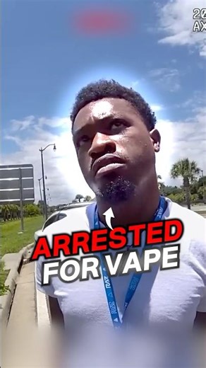 Cop Arrests Teen for Vaping