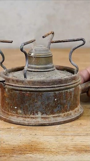 Camping Stove Restoration #repair #diy