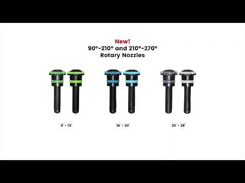 Rotary Nozzle Series from K-Rain®